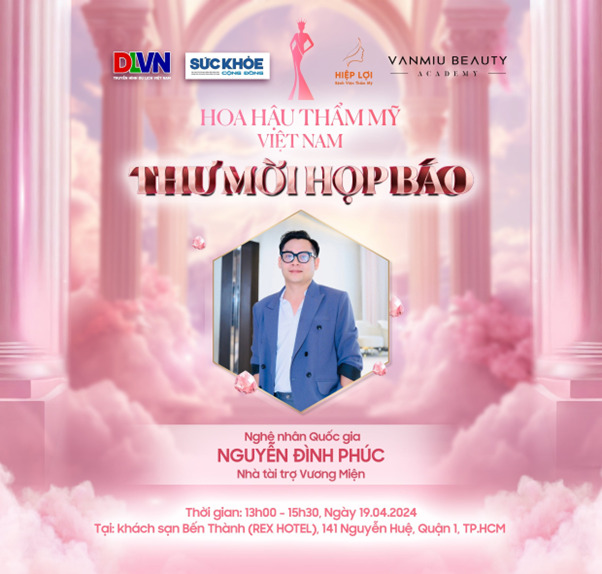 Nghệ nhân Quốc gia Nguyễn Đình Phúc: Nhà tài trợ Vương miện – Thành viên Ban giám khảo cuộc thi