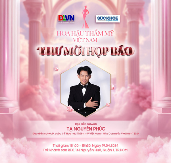 Đạo diễn catwalk Tạ Nguyên Phúc: Đạo diễn catwalk “Hoa hậu Thẩm mỹ Việt Nam” 2024 – Thành viên Ban giám khảo cuộc thi