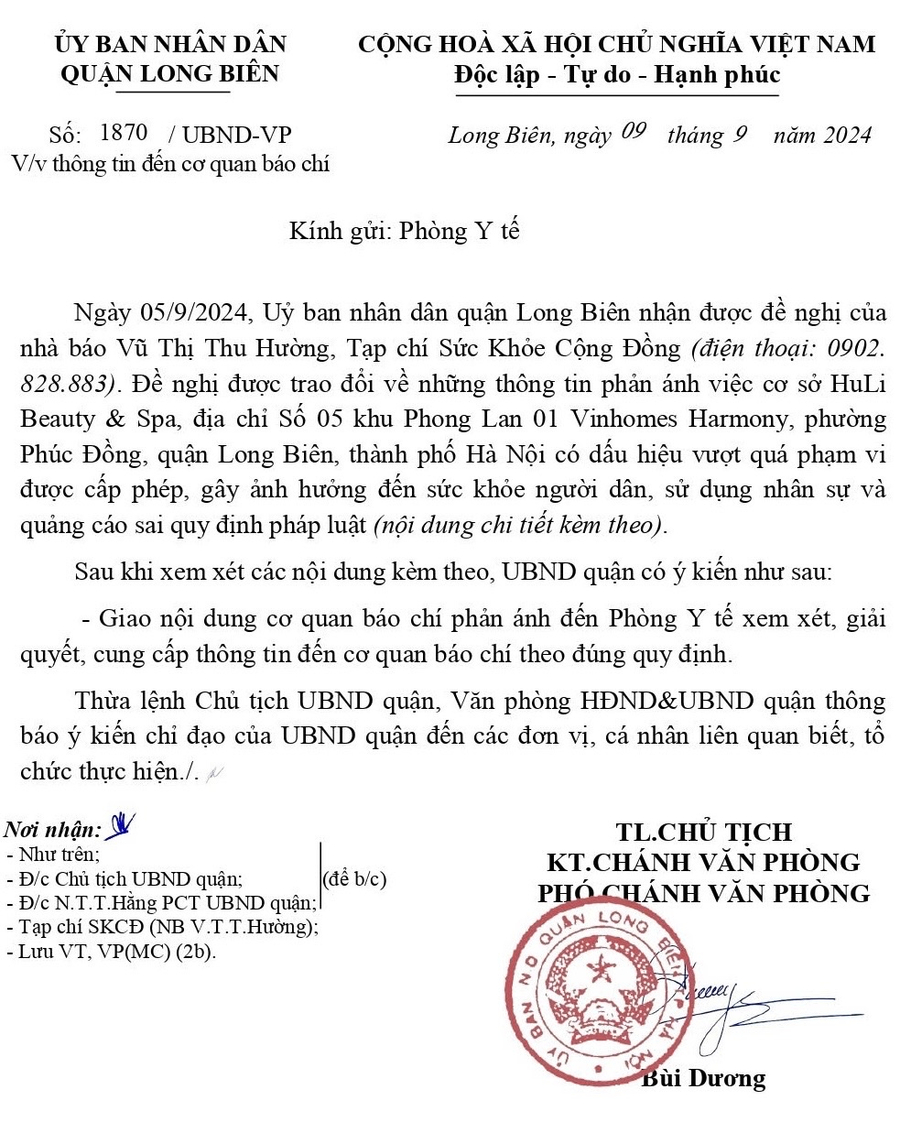 van ban so y te