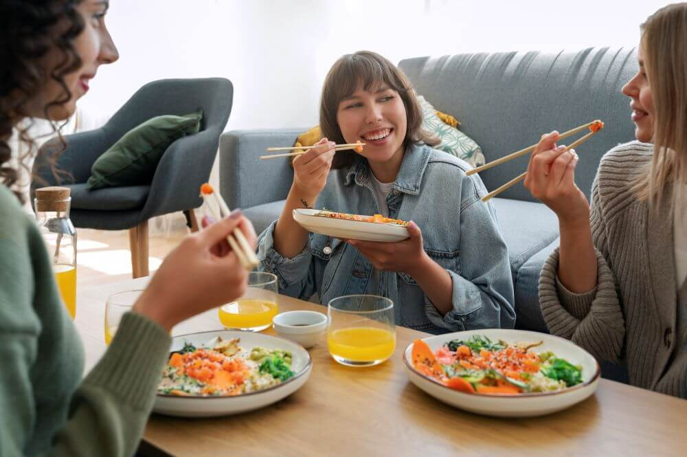 Ăn chậm giúp cảm nhận trọn vẹn hương vị của món ăn (Ảnh minh họa) 
