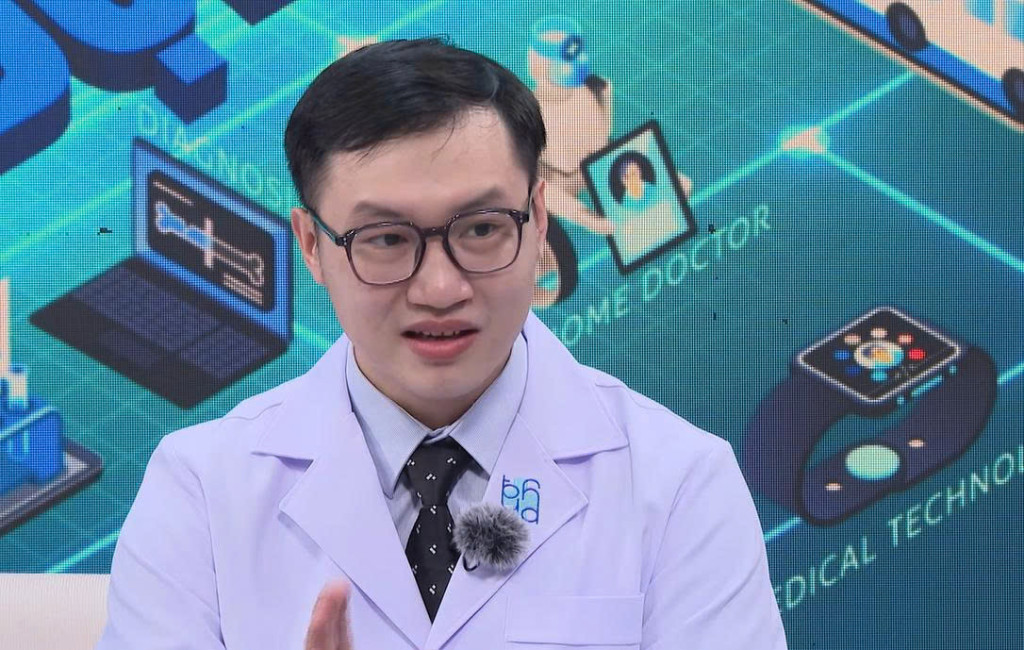 Th.S Bác sĩ Bùi Hoàng Tuấn Dũng – Bác sĩ Đơn nguyên, điều trị đau - Khoa Ngoại Thần kinh, Bệnh viện Đại học Y Dược TP. Hồ Chí Minh (Ảnh chụp màn hình)