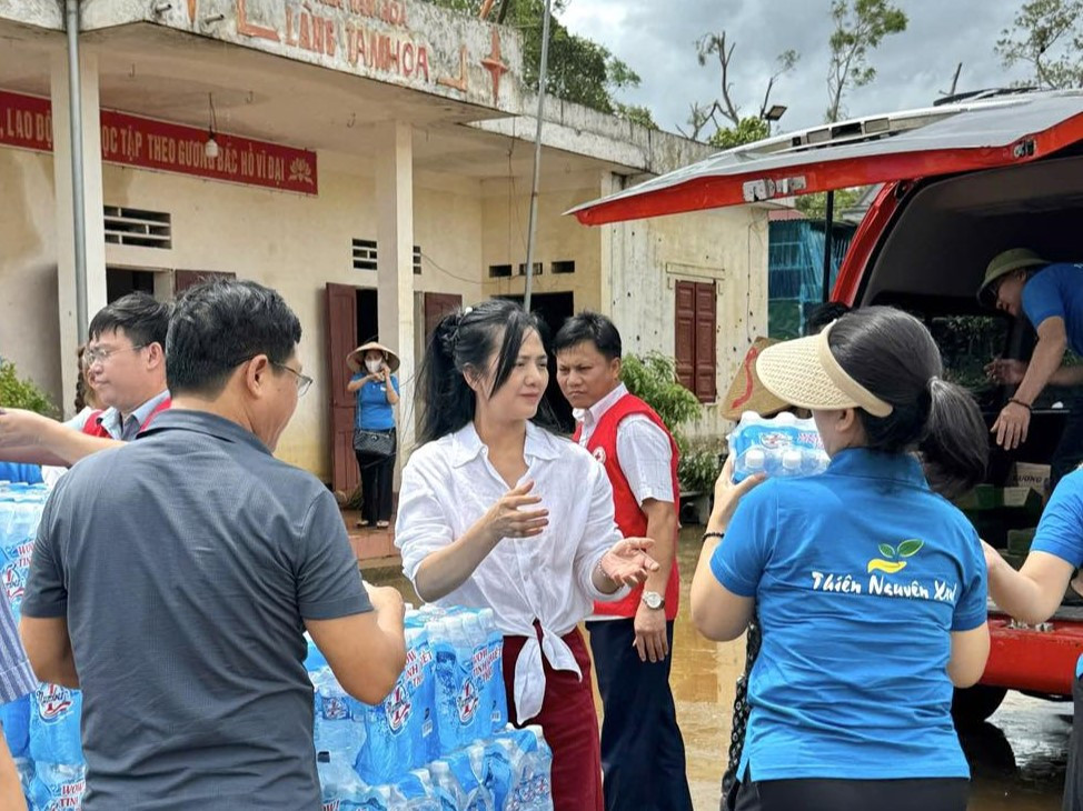 Nhiều nghĩa cử cao đẹp, lan tỏa tinh thần tương thân tương ái giữa tâm lũ Nông Cống