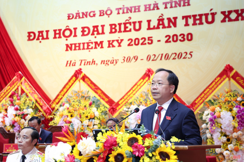 Ông Nguyễn Duy Lâm được bầu giữ chức Bí thư Tỉnh ủy Hà Tĩnh khóa XX, nhiệm kỳ 2025-2030

