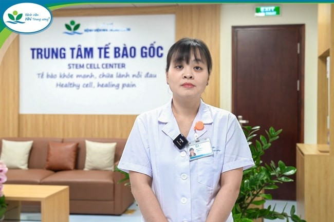TS.BS Nguyễn Ngọc Quỳnh Lê – Trưởng khoa Ghép Tế bào gốc, Trung tâm Tế bào gốc, Bệnh viện Nhi Trung ương xúc động chia sẻ về thành công của ca ghép