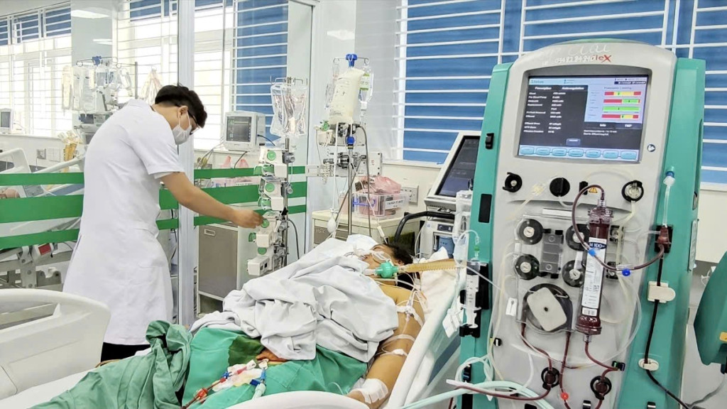Bệnh nhân đã được điều trị qua cơn nguy hiểm