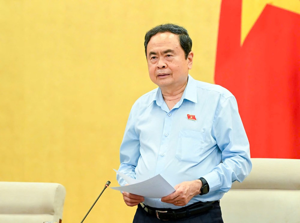 Chủ tịch Quốc hội Trần Thanh Mẫn chủ trì phiên họp