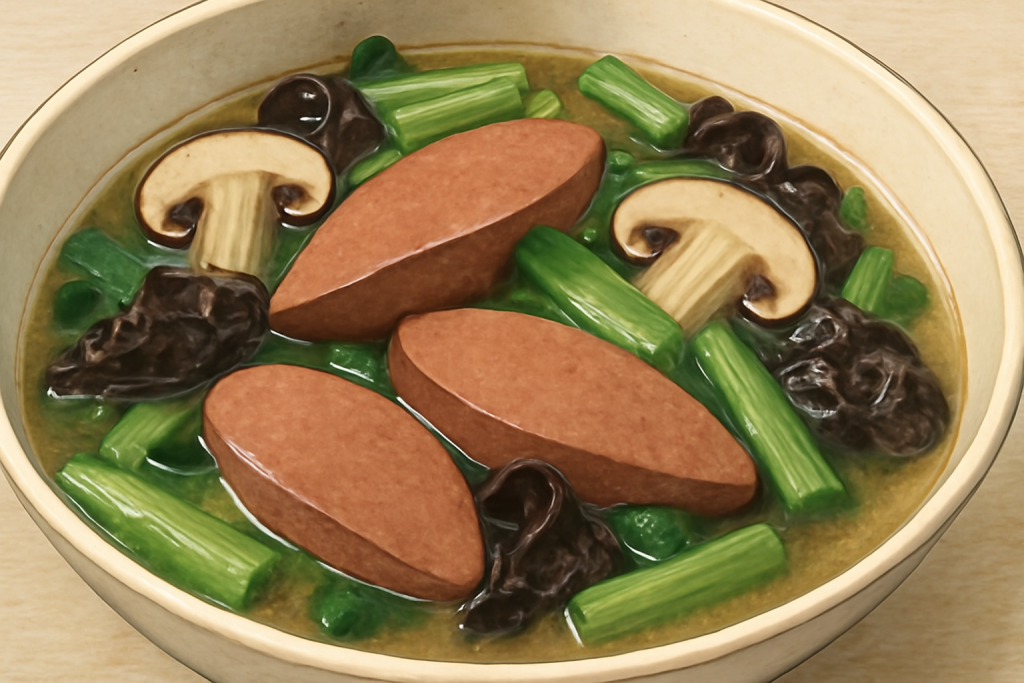 Canh gan vịt mộc nhĩ (Ảnh minh họa)