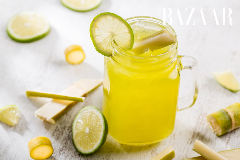 Nước mía tăng hương vị nhờ mix thêm cùng trái cây (Ảnh minh họa)
