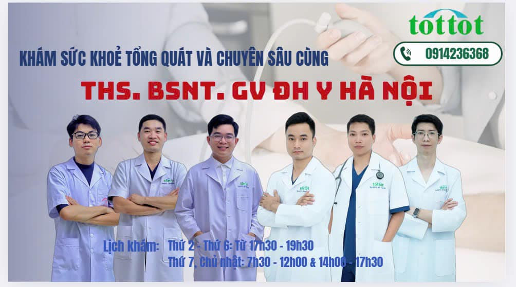 Đến Tốt Tốt, bệnh nhân có thể lựa chọn khám ngoài giờ cùng các bác sĩ là giảng viên Đại học Y Hà Nội