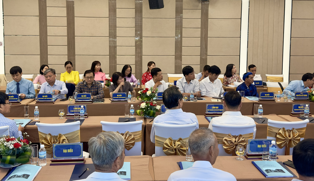 Đại biểu các tỉnh tham dự hội thảo (Ảnh: Thanh Huy)