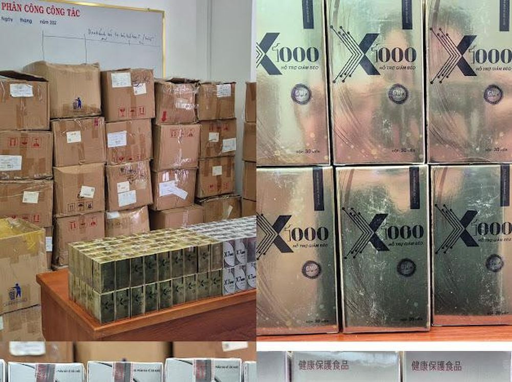 Tang vật công an thu giữ
