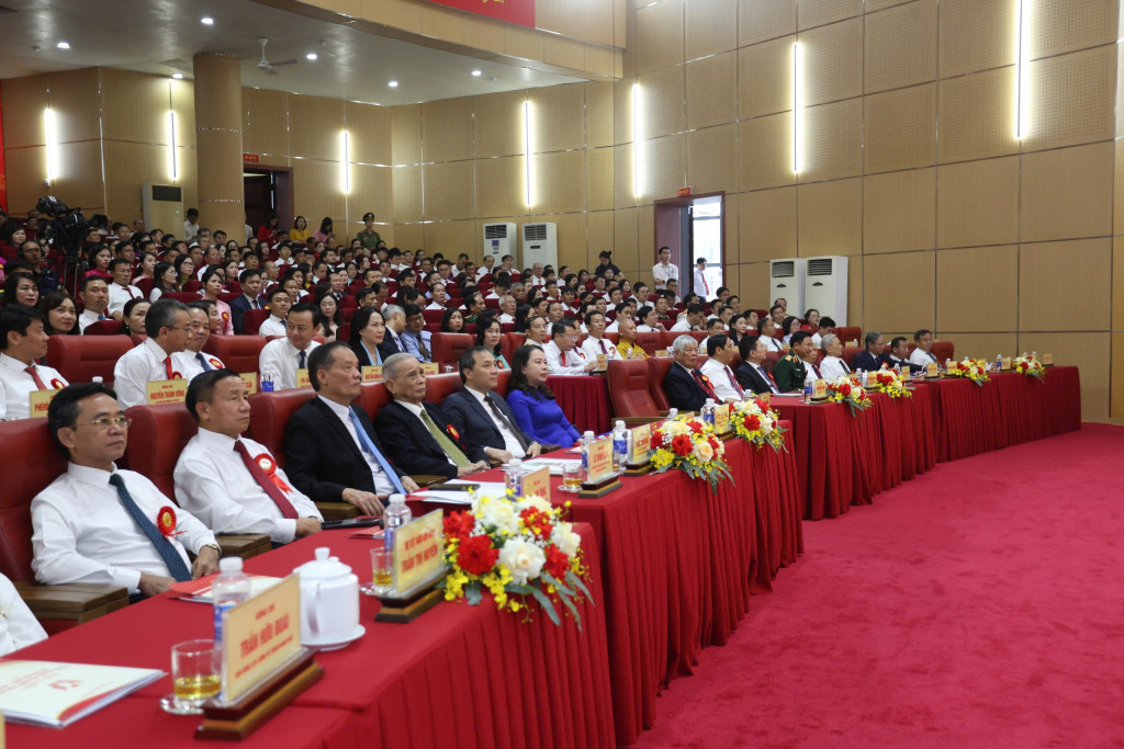 Các đại biểu tham dự đại hội
