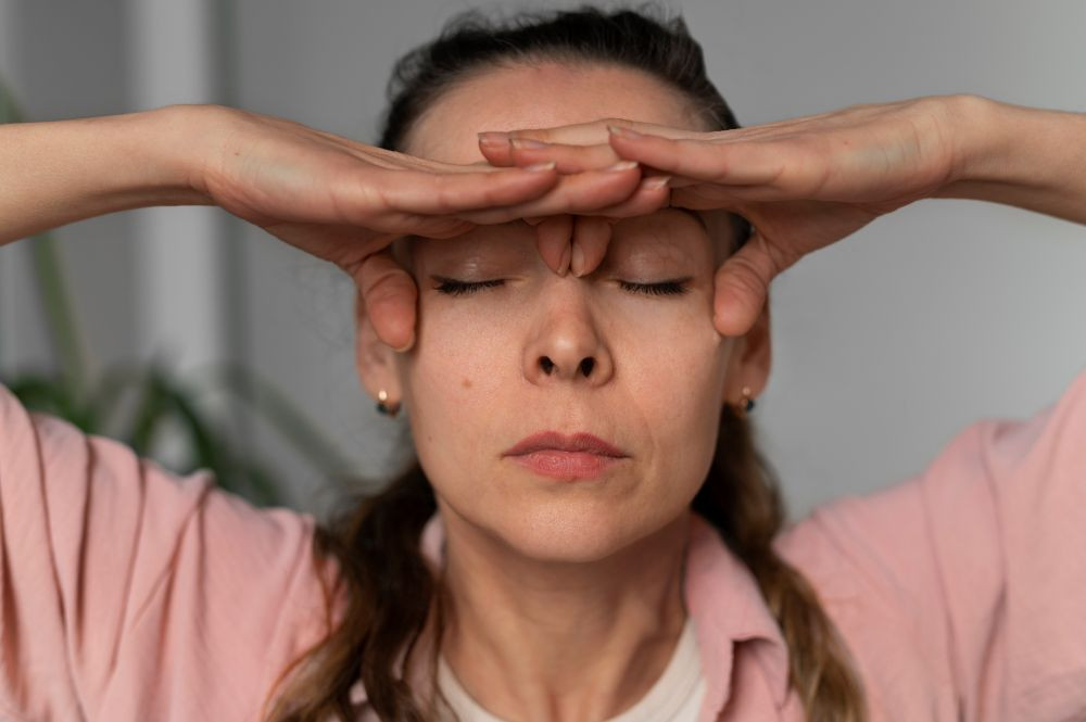 Sau khi massage mắt nên thoa kem dưỡng để phục hồi da (Ảnh minh họa)
