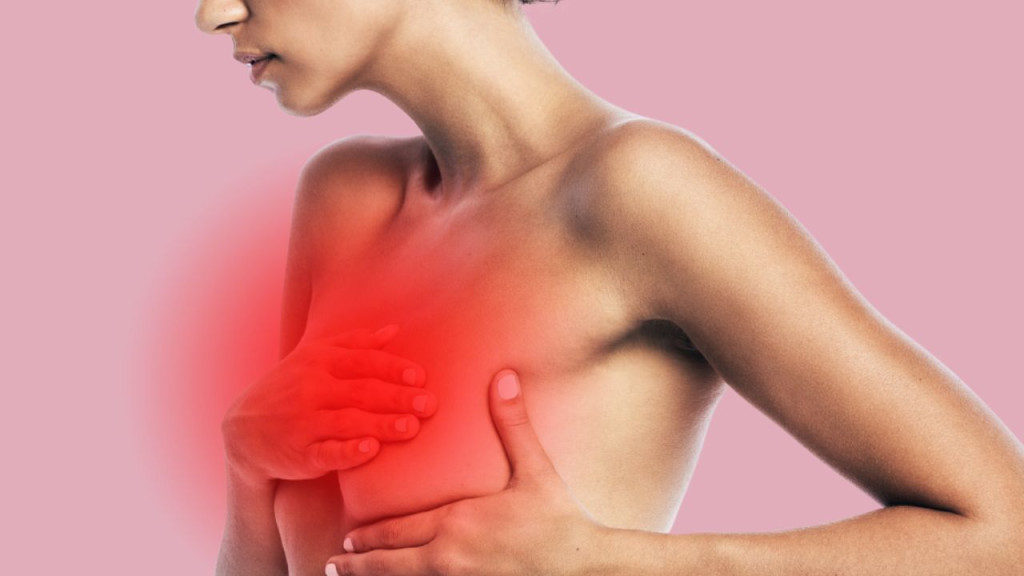 Đau ngực là triệu chứng phổ biến nhất của ung thư phổi (Ảnh minh họa)