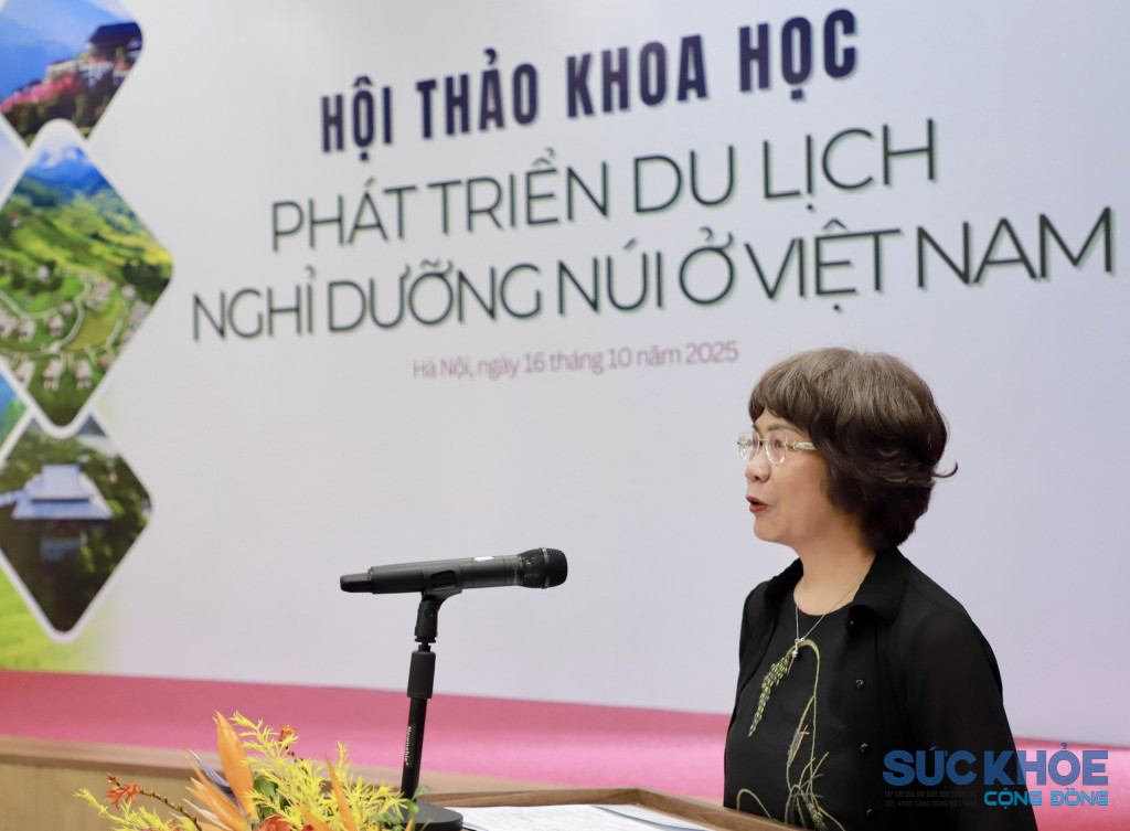 PGS.TS Nguyễn Thị Thu Phương phát biểu khai mạc hội thảo
