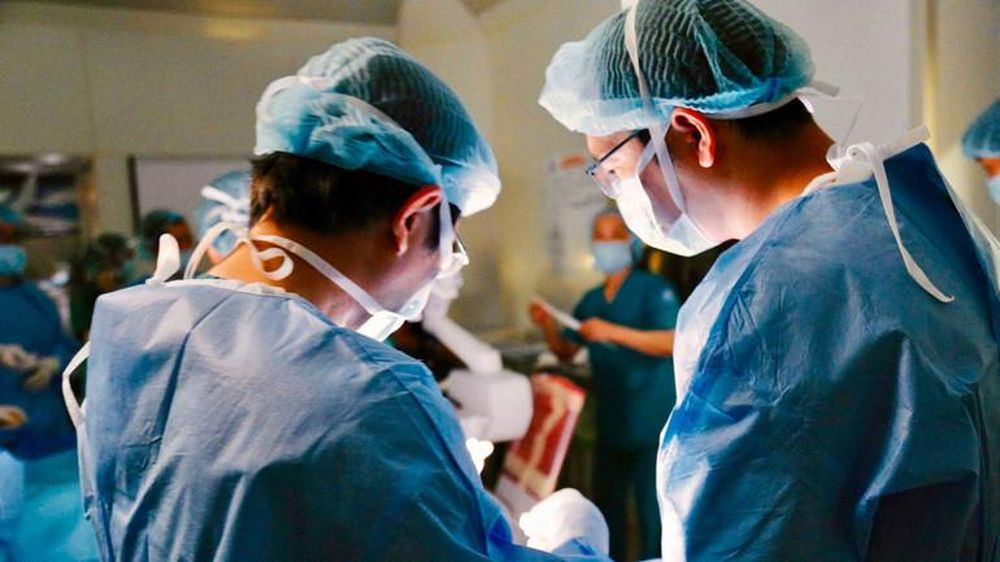 Ca mổ kéo dài 80 phút (Ảnh:BVCC)