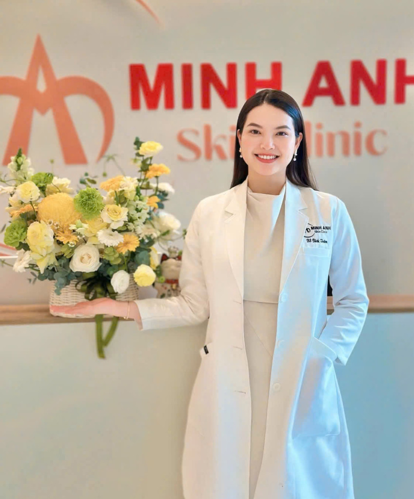 BS.CKI. Văn Thị Bích Trâm, Giám đốc Phòng khám da liễu Minh Anh, Bệnh viện Quốc tế Minh Anh (Ảnh NVCC)