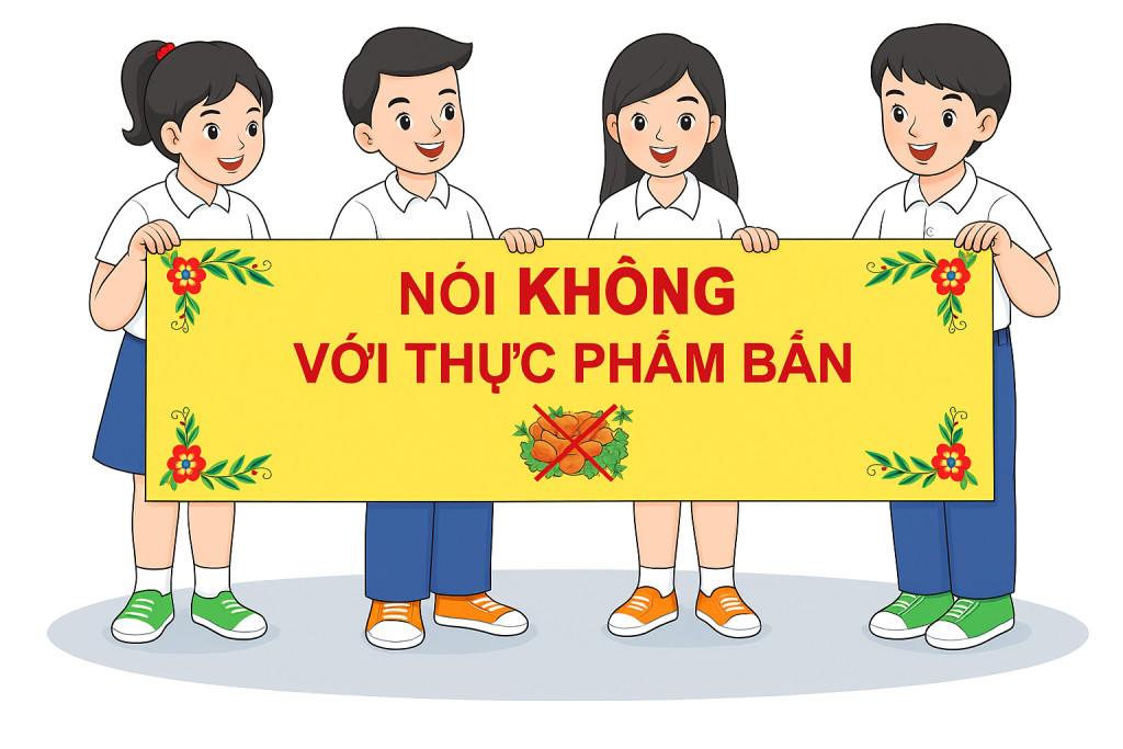 Nói không với thực phẩm bẩn