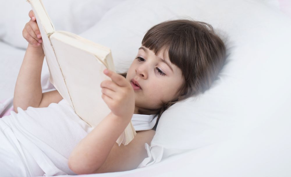 Tạo cho trẻ các thói quen lành mạnh trước khi ngủ (Ảnh minh họa)

