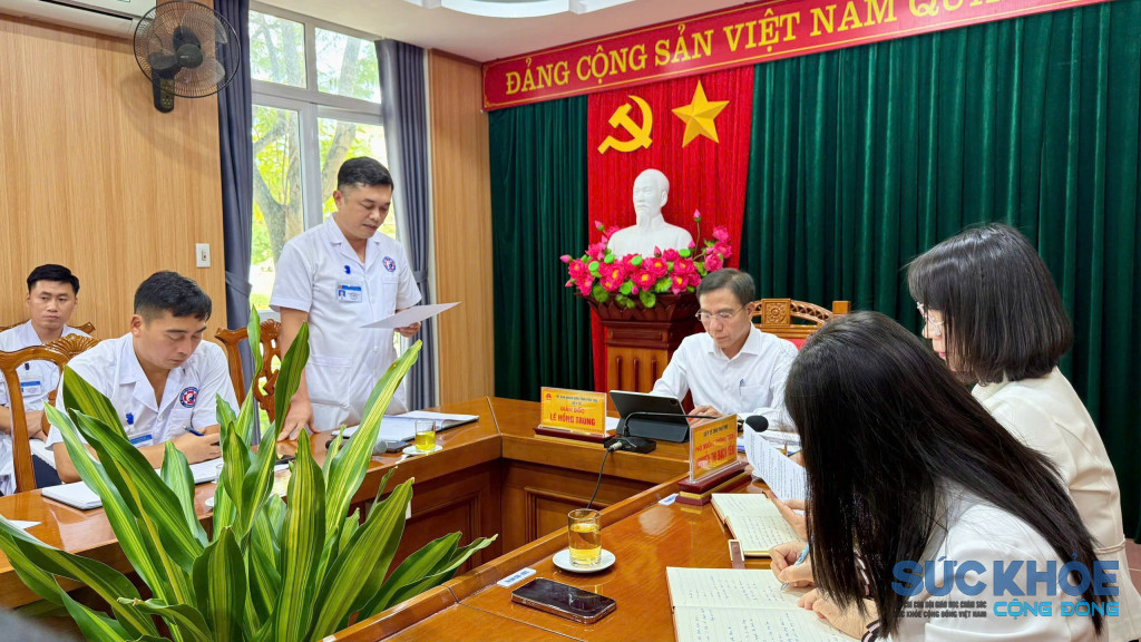 ông Trần Anh Tuấn – Bí thư Đảng ủy, Giám đốc Bệnh viện gửi lời cảm ơn sâu sắc đến sự quan tâm, chỉ đạo sát sao của lãnh đạo Sở Y tế tỉnh Phú Thọ