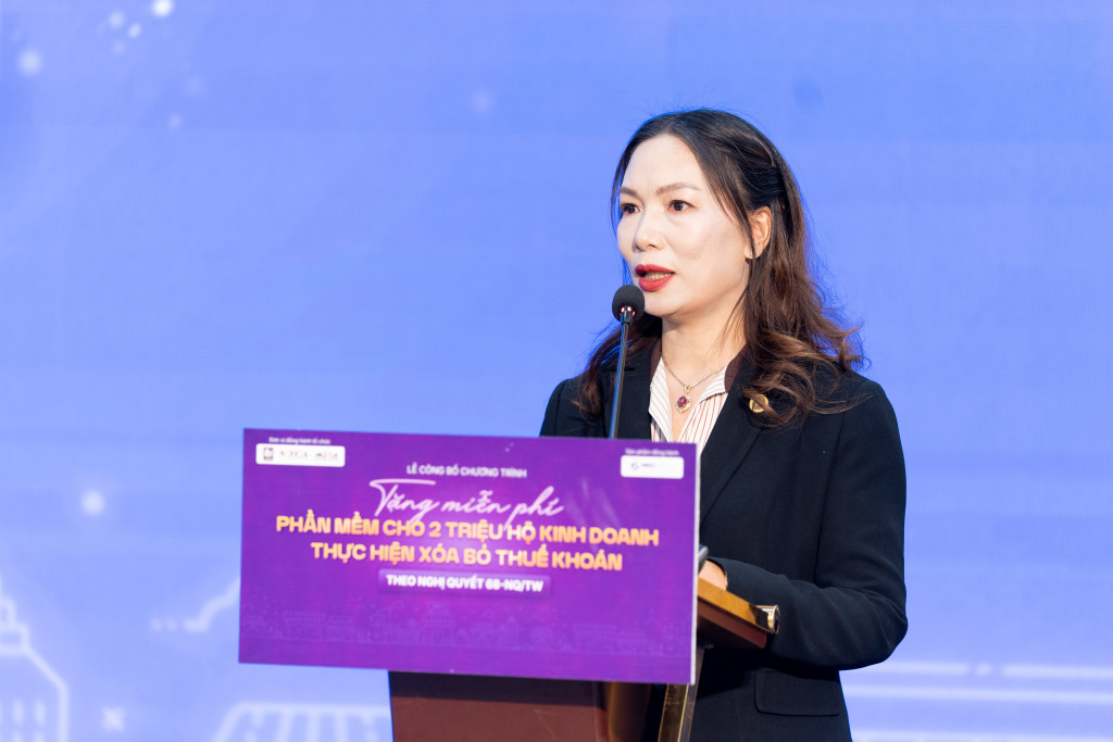 Bà Đinh Thị Thúy – Phó Chủ tịch HĐQT Công ty Cổ phần MISA chia sẻ