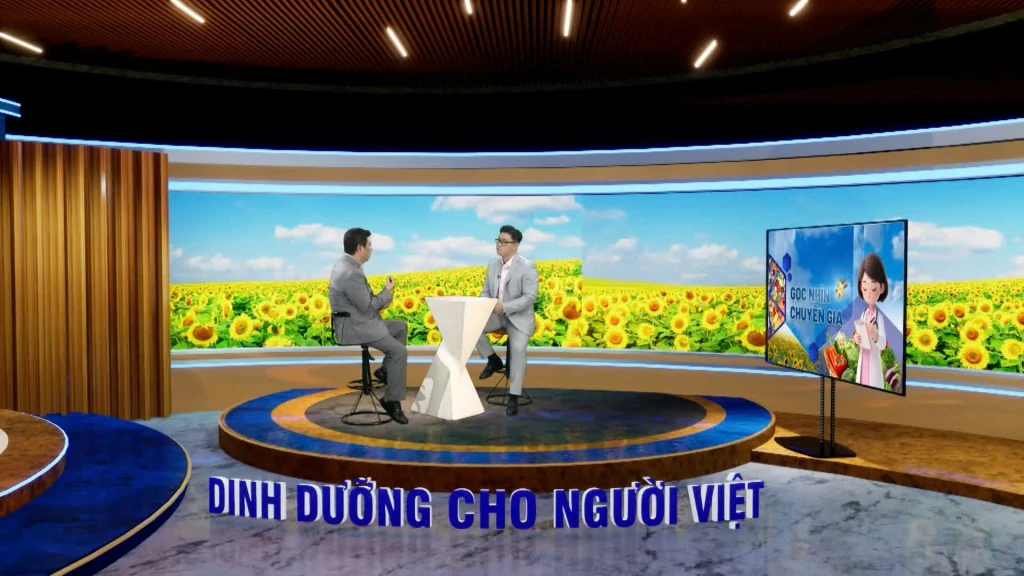 Chương trình “Dinh dưỡng cho người Việt” phát sóng vào 13h00 thứ Bảy hằng tuần trên VTV1