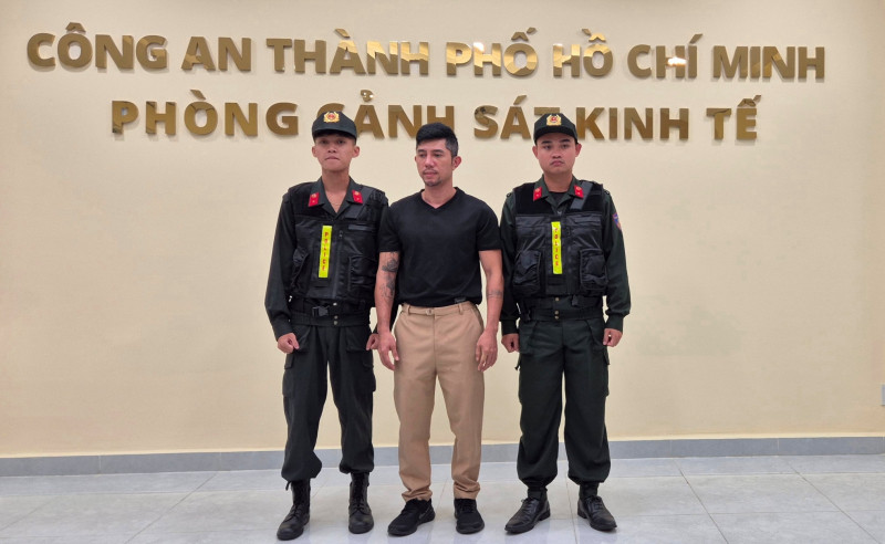 Bị can Lương Bằng Quang tại cơ quan điều tra