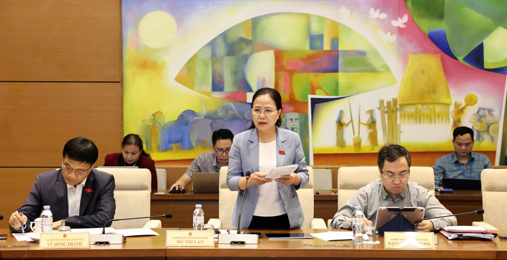 Đại biểu Đỗ Thị Lan – Đoàn ĐBQH tỉnh Quảng Ninh