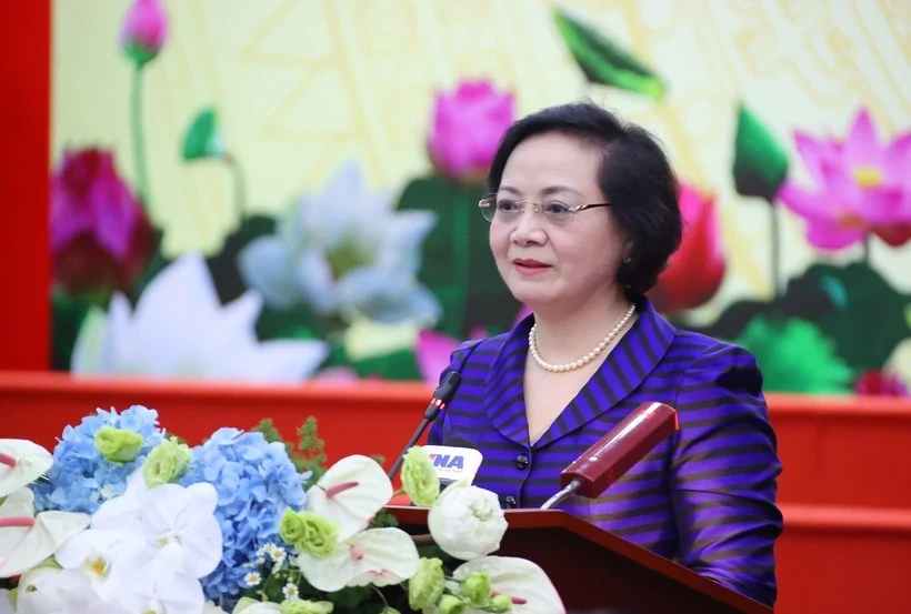 Bà Phạm Thị Thanh Trà, nữ Phó Thủ tướng đầu tiên của Việt Nam.