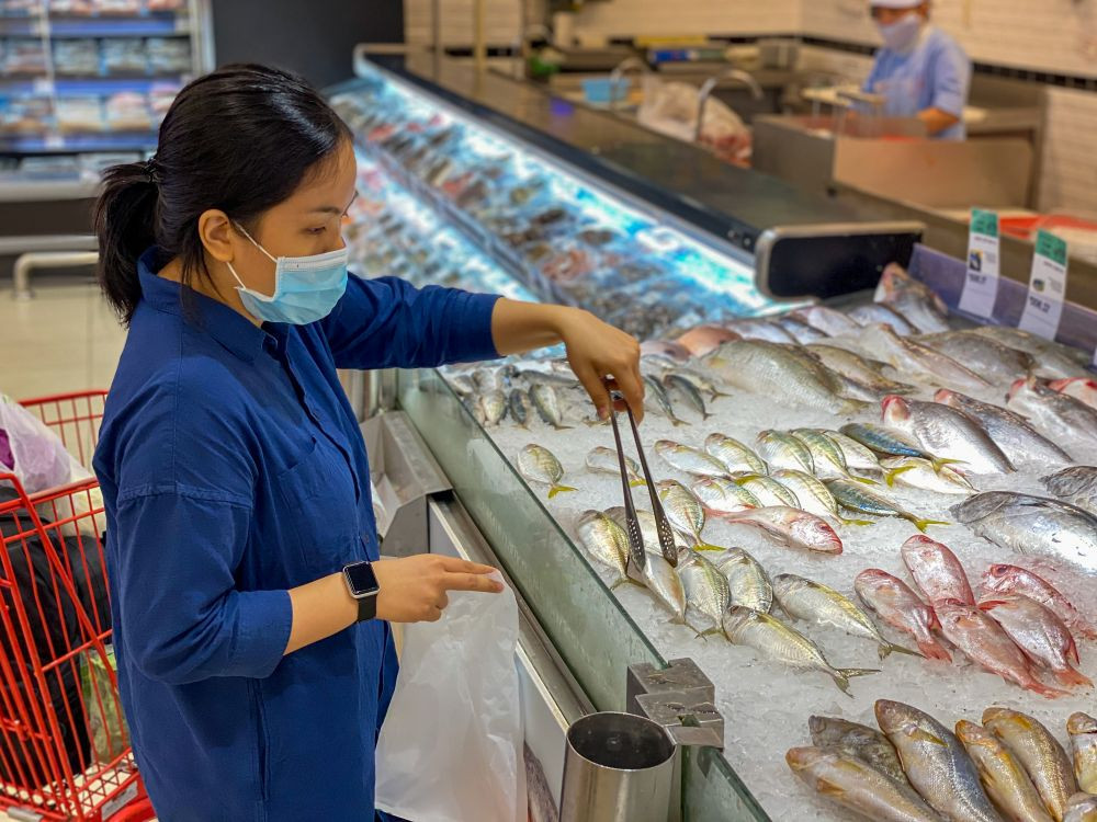 Lựa chọn và mua các loại cá tươi sống để sử dụng (Ảnh minh họa)
