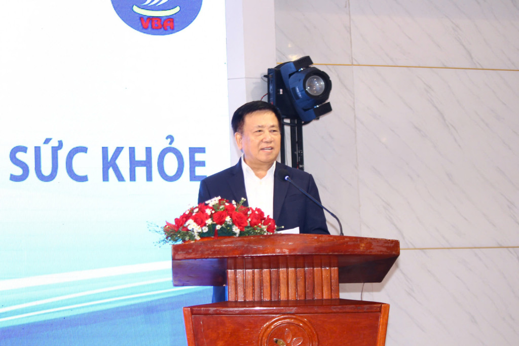 PGS. TS Nguyễn Văn Việt - Chủ tịch Hiệp hội Bia - Rượu - Nước giải khát Việt Nam (VBA) chia sẻ tại hội thảo