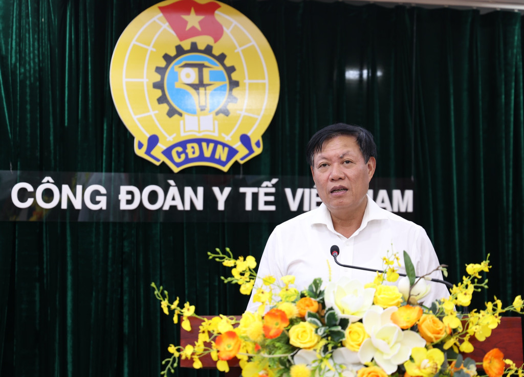 Thứ trưởng Bộ Y tế Đỗ Xuân Tuyên phát biểu tại sự kiện