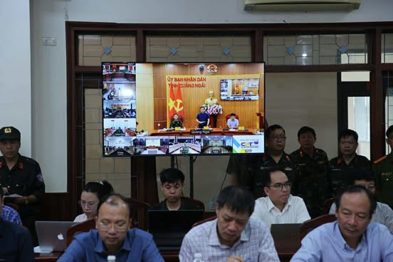 Các địa phương báo cáo tại cuộc họp - Ảnh: VGP/Minh Khôi