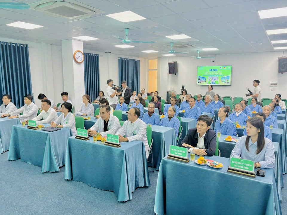 Đại biểu tham dự Hội nghị(Ảnh – BV Mắt Hải Phòng)