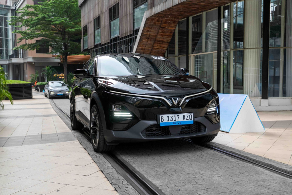 Mẫu xe VF 6 đang được mở bán tại Indonesia
