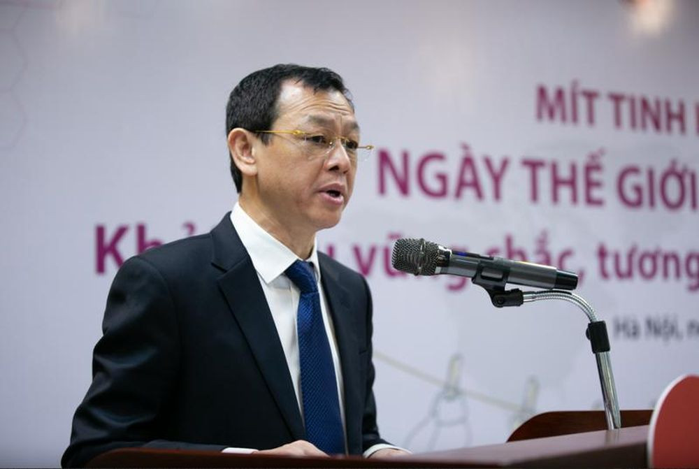 TS. Nguyễn Tri Thức, Thứ trưởng Bộ Y tế: phải bảo đảm mọi trẻ sinh non đều được chăm sóc sức khỏe tốt nhất ( Ảnh: BTC)