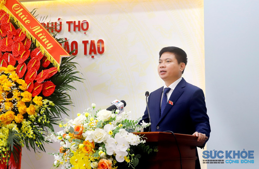 Bí thư Tỉnh ủy Trương Quốc Huy phát biểu tại chương trình