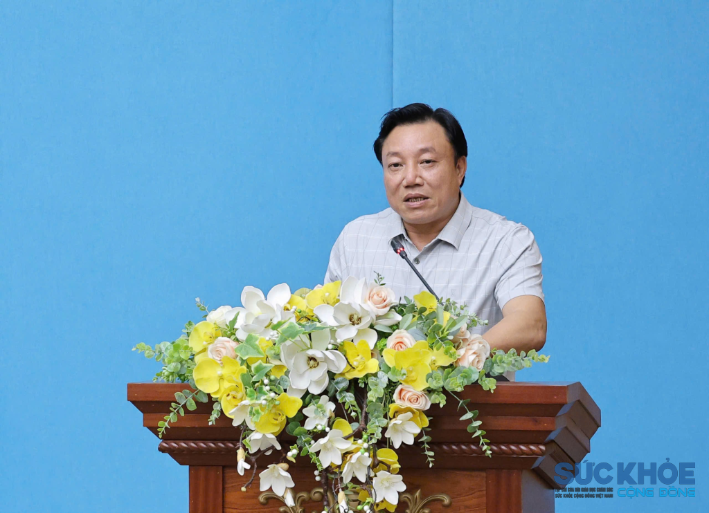 GS.TS Nguyễn Huy Ngọc, Phó Chủ tịch UBND tỉnh phát biểu tại hội nghị 