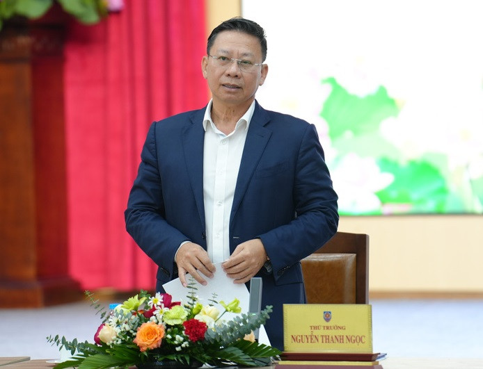 Thứ trưởng Bộ Tư pháp Nguyễn Thanh Ngọc (Ảnh: BTP)