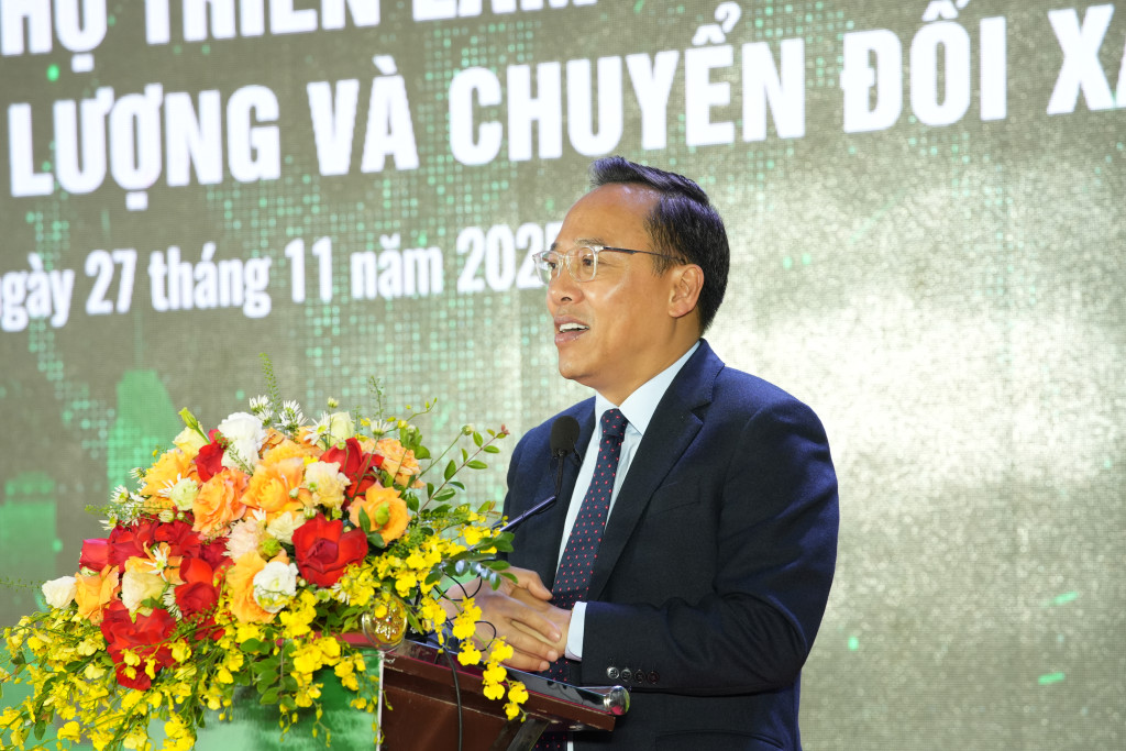 Ông Nguyễn Hoàng Long - Thứ trưởng Bộ Công Thương phát biểu khai mạc sự kiện (Ảnh BTC)