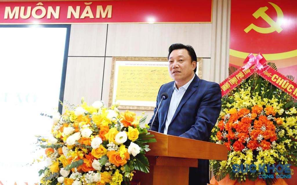 Phó Chủ tịch UBND tỉnh Nguyễn Huy Ngọc phát biểu tại chương trình