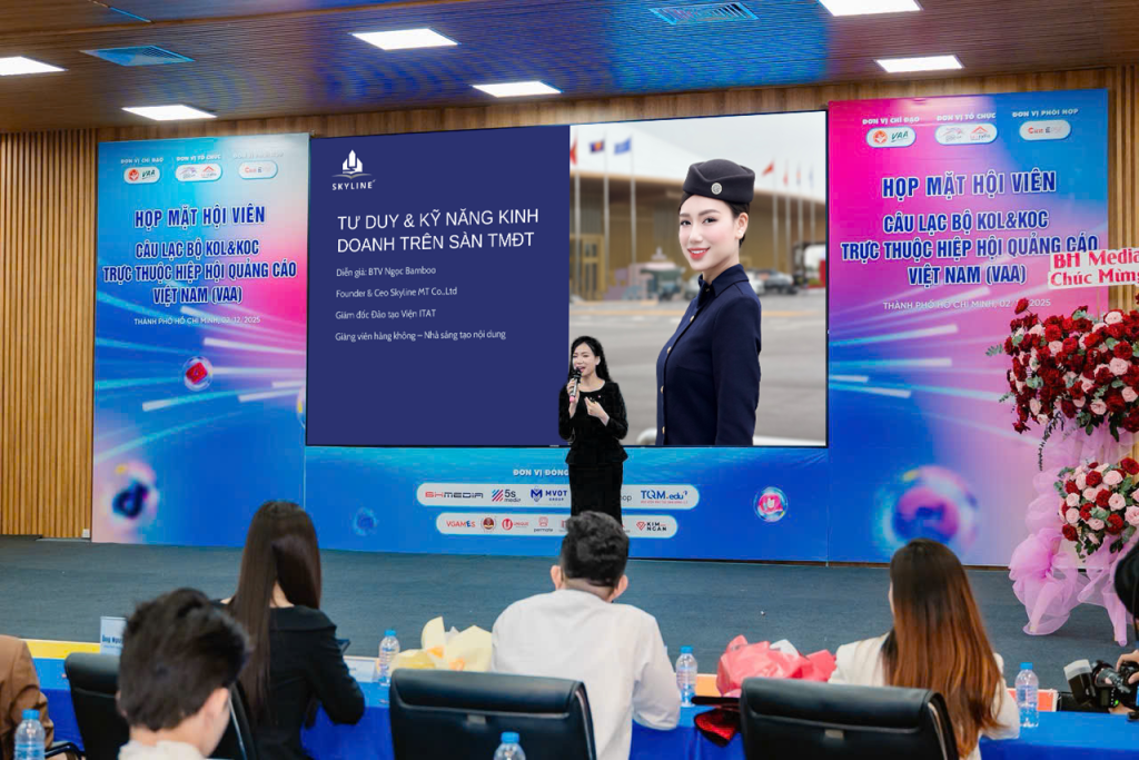 Bà Nguyễn Thị Minh Ngọc - Founder & CEO Skyline Media and Training 