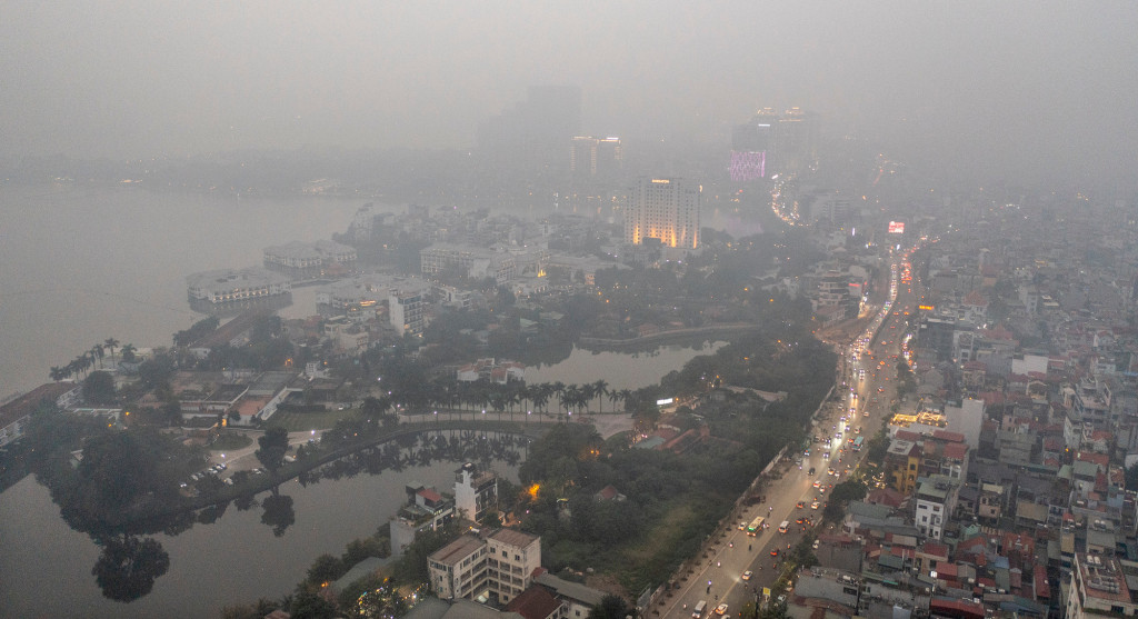 Những ngày gần đây, nhiều khu vực ở Hà Nội thường xuyên 