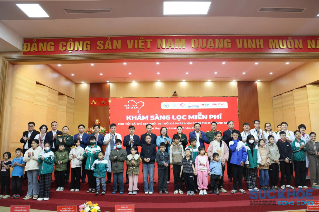 Chương trình khám sàng lọc miễn phí ( ảnh: PV)
