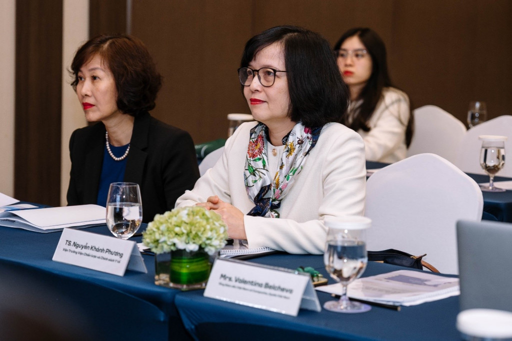 TS. Nguyễn Khánh Phương - Viện trưởng Viện Chiến lược và Chính sách Y tế (Ảnh: BTC)