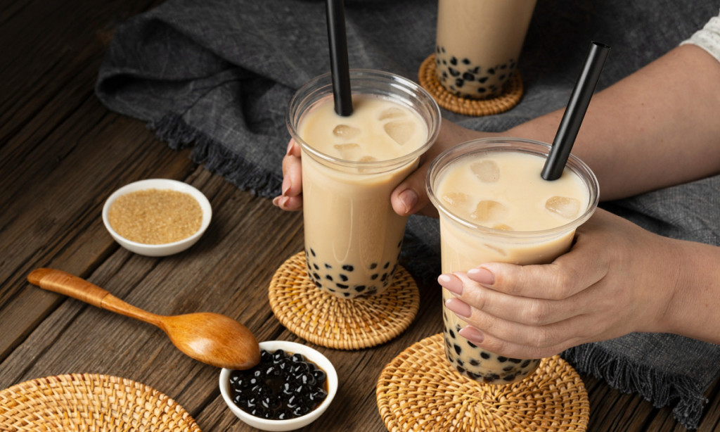 Nên bỏ hẳn hoặc hạn chế uống trà sữa (Ảnh minh họa)