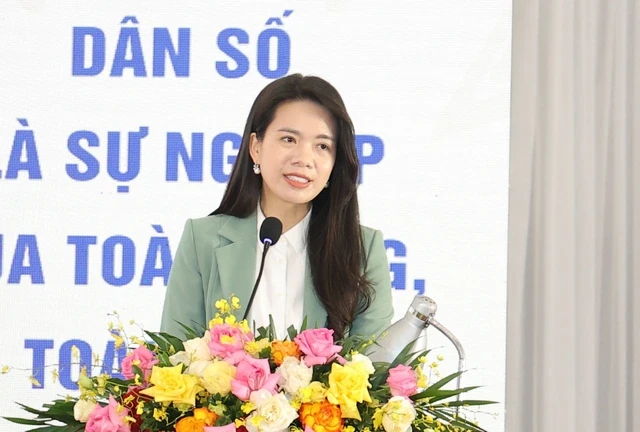 Bà Nguyễn Hoàng Anh, Phó Trưởng ban Tuyên giáo Ủy ban Trung ương Mặt trận Tổ quốc Việt Nam