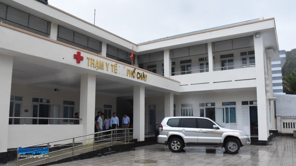 Trạm y tế cấp xã do ủy ban nhân dân cấp xã quản lý, kể từ ngày 15/12/2025 (Trong ảnh: Trạm Y tế Phổ Châu, phường Sa Huỳnh). Ảnh: Ý THU