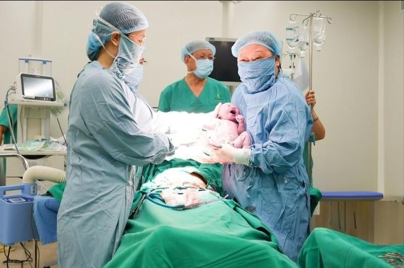 “Em bé US-HIFU” đầu tiên tại Việt Nam chào đời ngày 26/11/2025 (Ảnh: BVTA)