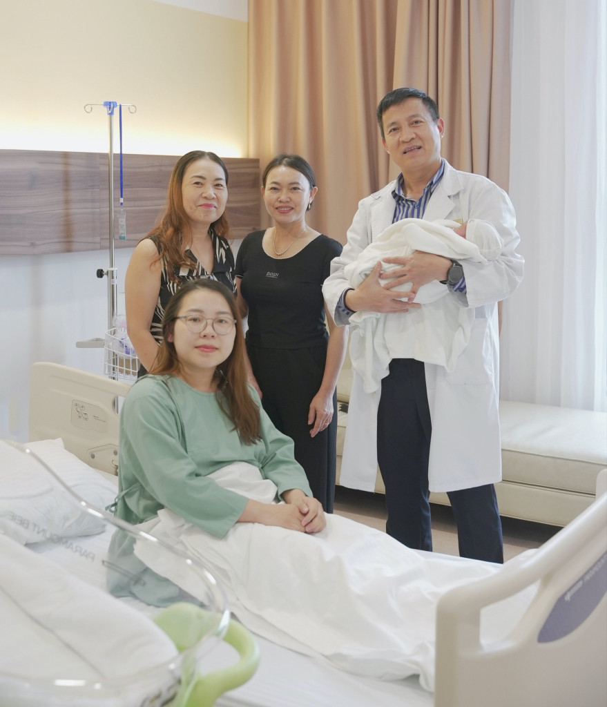 Sản phụ nguy kịch đã được đội ngũ bác sĩ Vinmec Smart City mổ cấp cứu kịp thời (Ảnh: Vinmec)